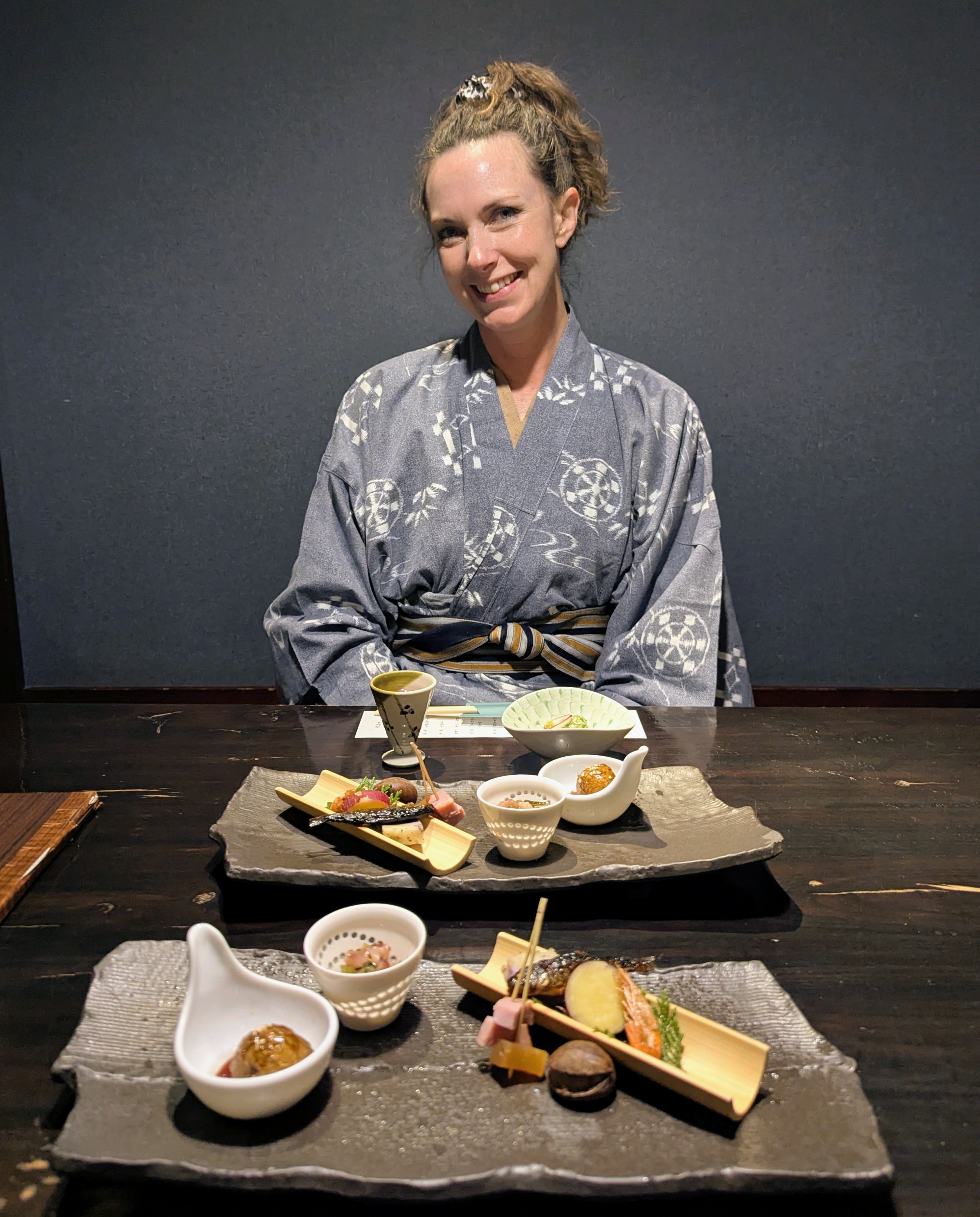 Dinner at Kyomu no Yado, Yamaboshi