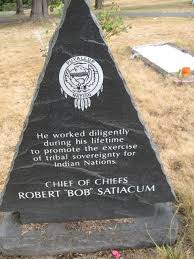 Robert Satiacum Grave